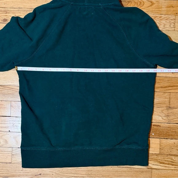 Roots Unisex Beaver Logo Hoodie Forest Green Size M (165/92A) - Picture 6 of 6